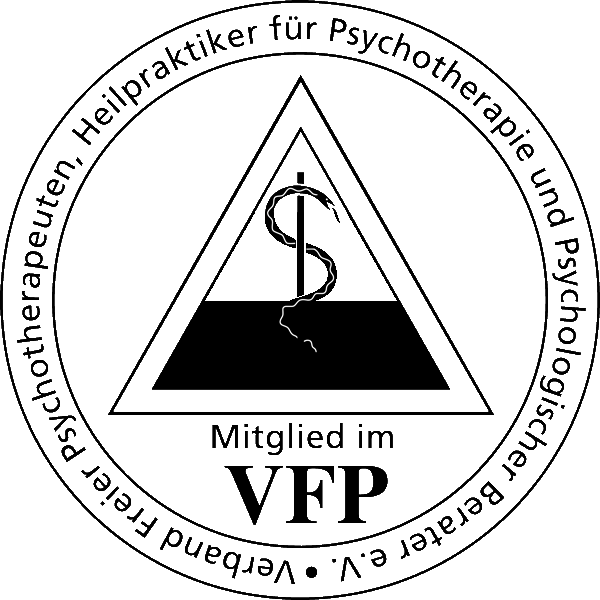 Logo des Verbandes VFP, Verband Freier Psychotherapeuten, Heilpraktiker für Psychotherapie und Psychologischer Berater
